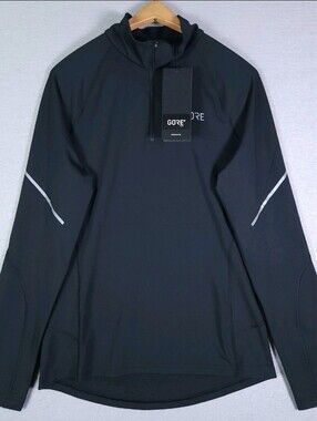 Gorewear Mens Cycling Shirt Quarter Zip Performance Longsleeve Outdoors New